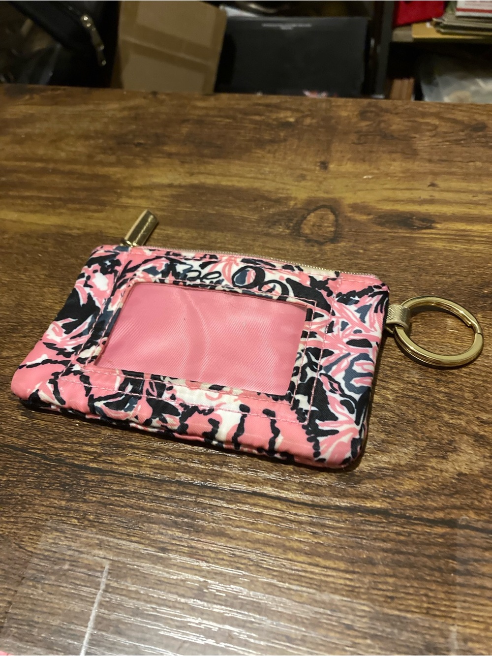 Lilly Pulitzer zip card case